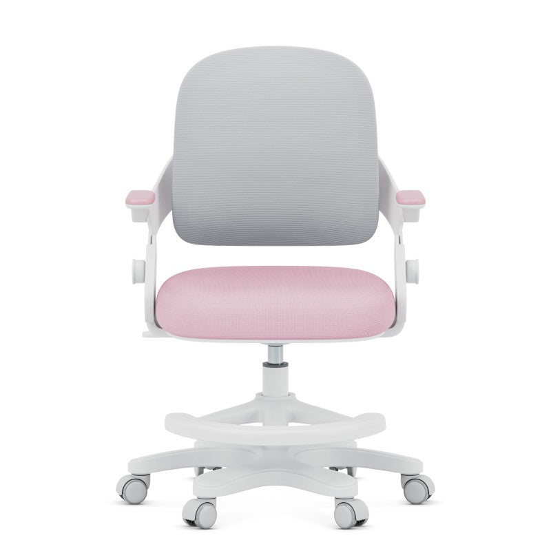Children's desk chair Junior 4.3 Pink-grey