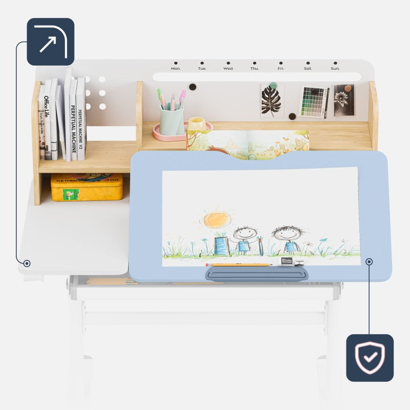 Children's desk Mark Adler Study 5.7 Grey
