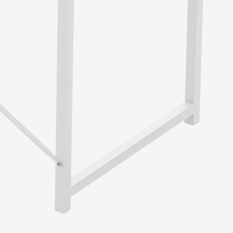 Corner desk with shelves Leader 5.9 White 145 cm