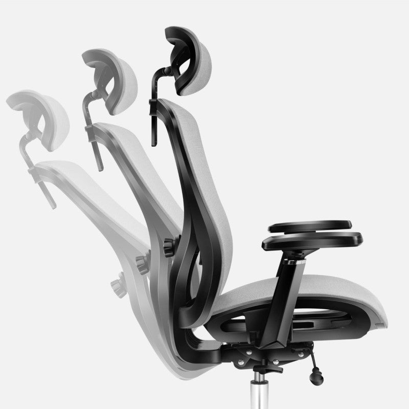 Expert 5.3 Grey Mesh ergonomic chair