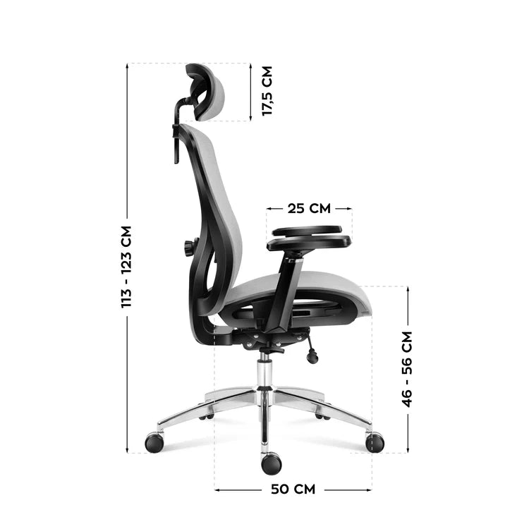 Chaise ergonomique Mira | Support lombaire ajustable