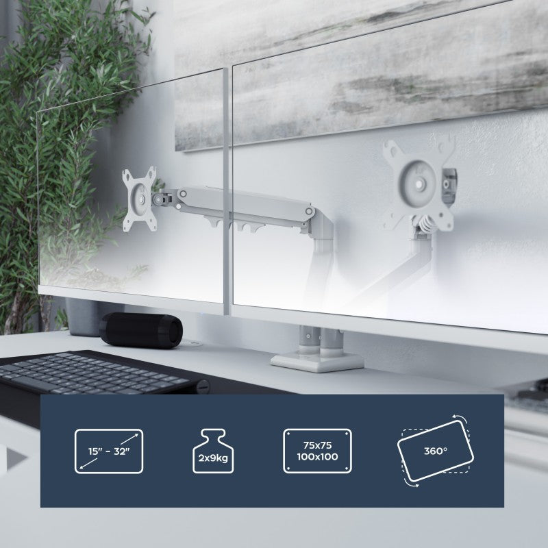 Flow 4.0 dual monitor mount