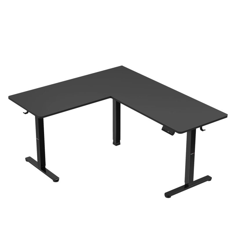 Hero 9.5 Black 160 cm electric corner gaming desk