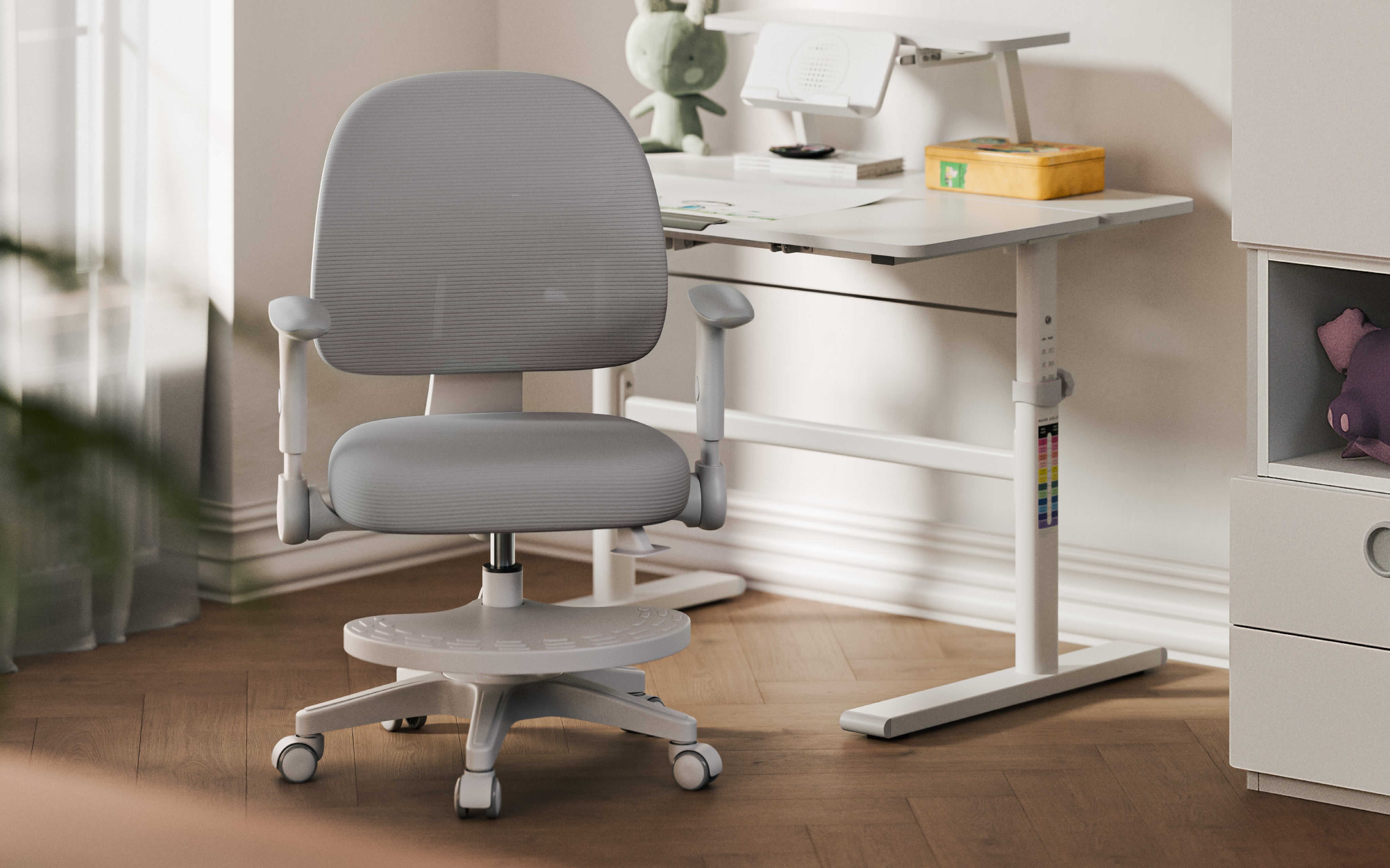 Chaise pivotante ergonomique pour enfants