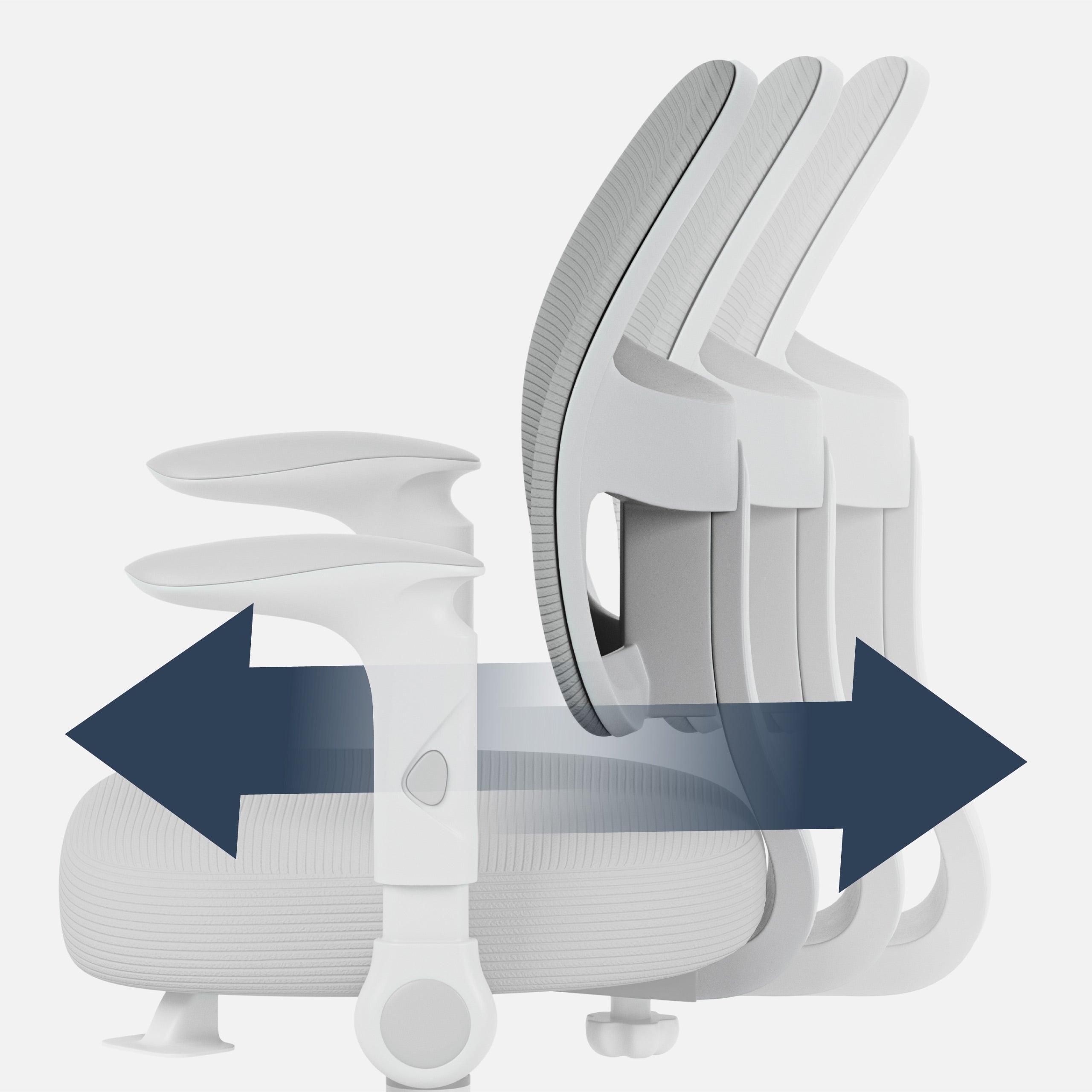 Profondeur d'assise réglable