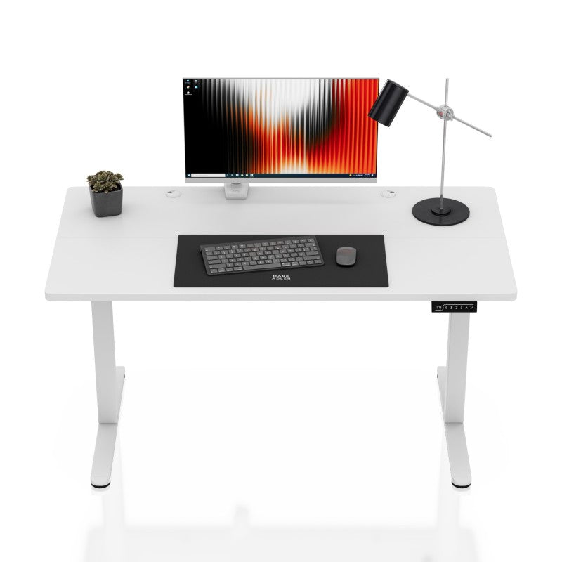 Leader 7.3 White 140 cm electric desk