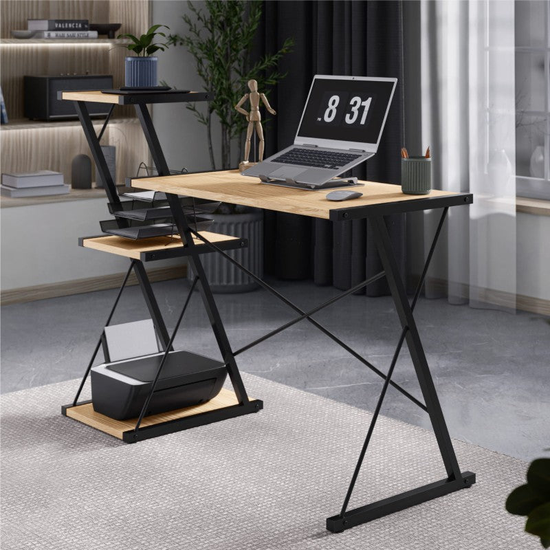 Leader desk with shelves 3.5 116 cm