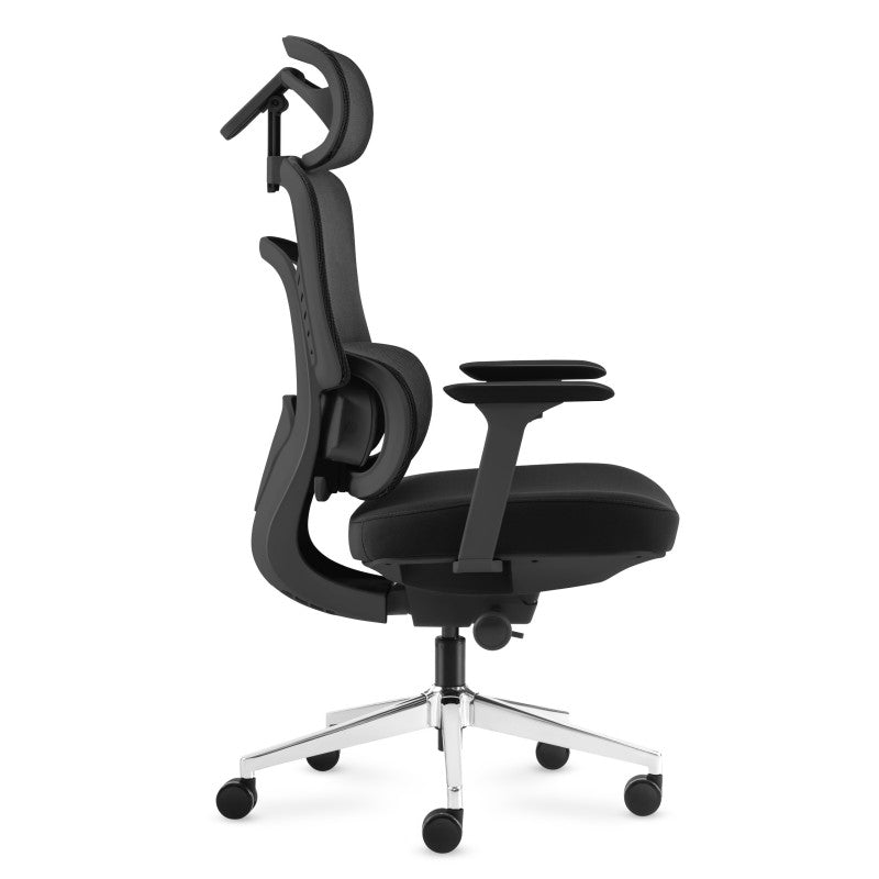 Office chair with massage Visioner 6.1 Black