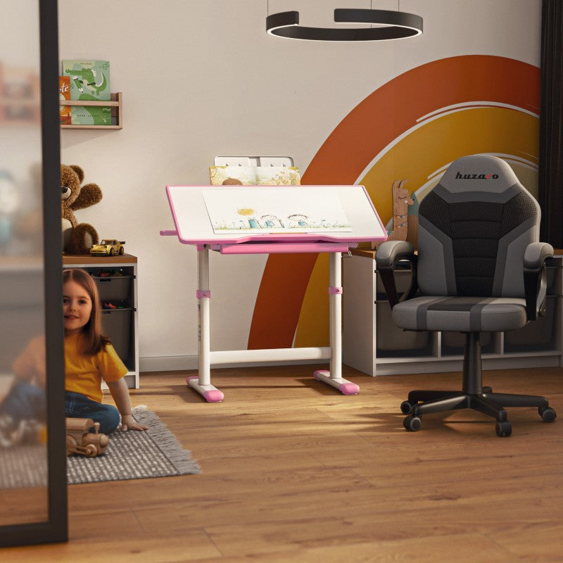 Study 3.0 Pink 66 cm adjustable children's desk