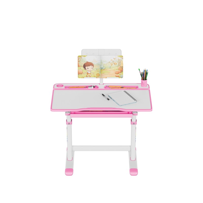 Study 3.0 Pink 66 cm adjustable children's desk
