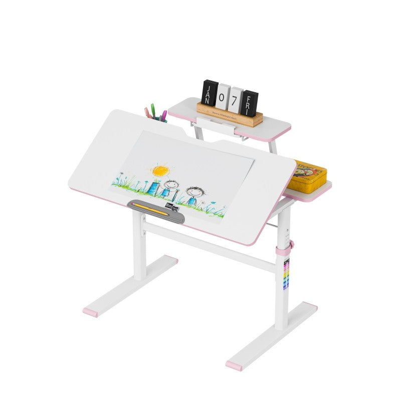 Study 3.7 Pink 90 cm adjustable children's desk