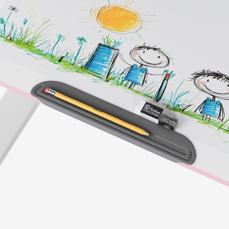 Study 3.7 Pink 90 cm adjustable children's desk
